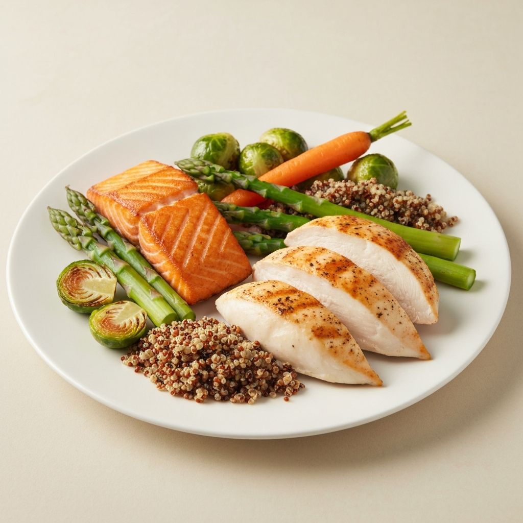 Meal arrangement with timing concept